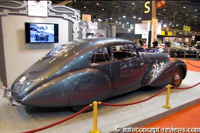 Delage D8 120S with body by Pourtout 1938